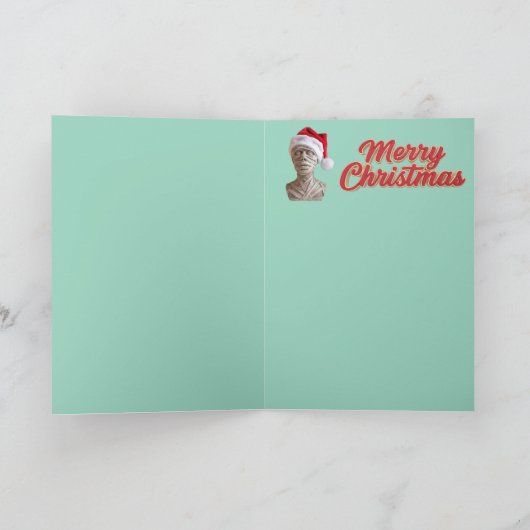 Sfinx Claus Feestdagen Kaart (Binnen)