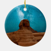 Sfinx: Egypte Keramisch Ornament (Achterkant)