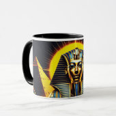 Sfinx en Piramide - Egyptische farao Mok (Voorkant links)