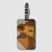 Sfinx en piramides Bagagelabel (Voorkant (verticaal))