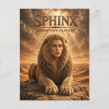 Sfinx Kalksteenplateau Donkere Cinema