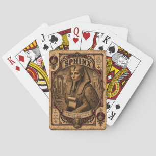 Sfinx, Oude Circus Monsters Pokerkaarten