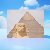Sfinx piramides Oude Egypte Khufu Pharoah Briefkaart
