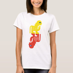 Sfinx Raadsel Latijnse Figuur Kunst T-shirt