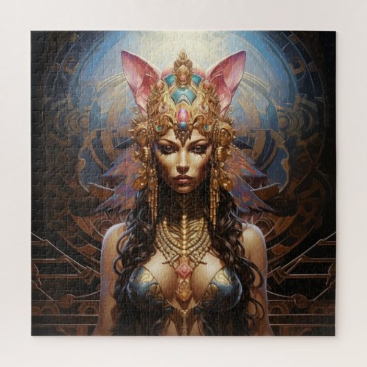 Sfinx Vrouw Legpuzzel (Verticaal)