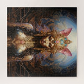 sfinxvrouw legpuzzel (Horizontaal)