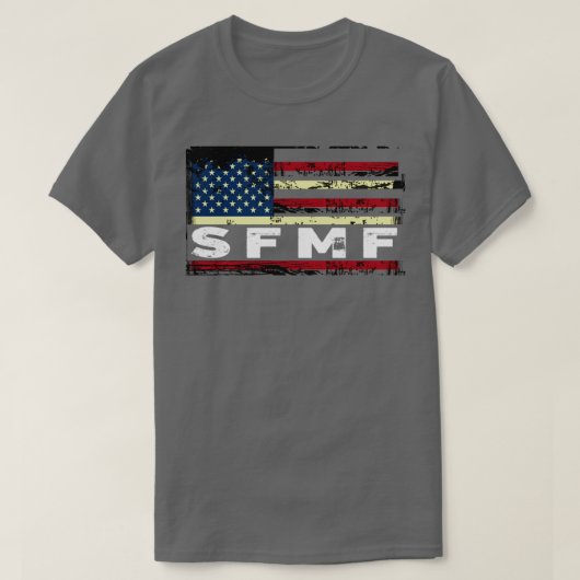 SFMF Geactiveerd militair Slang Patriot T-shirt (Design voorkant)