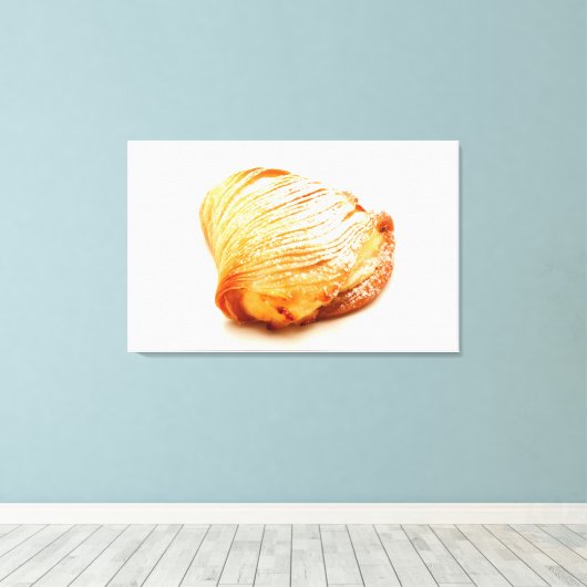 Sfogliatella Canvas Afdruk (Insitu (Houten vloer))