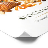 Sfogliatelle – Klassiek Italiaans Dessert Poster (Hoek)