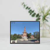 Sforza Castle - Fountain, bruiloft - Milano Briefkaart (Staand voorkant)