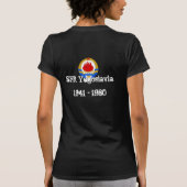 SFR Joegoslavië Marshal Tito T-shirt (Achterkant)