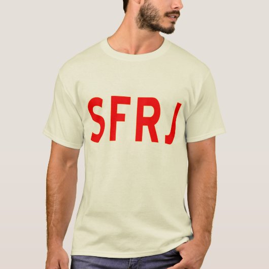 SFRJ FORMER YUGOSLAVIA T-SHIRT (Voorkant)
