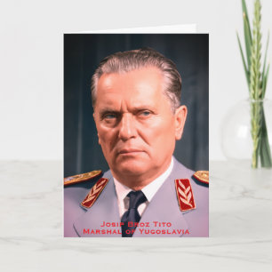 SFRJ Maarschalk Tito Joegoslavië Geschiedenis, Nos Kaart
