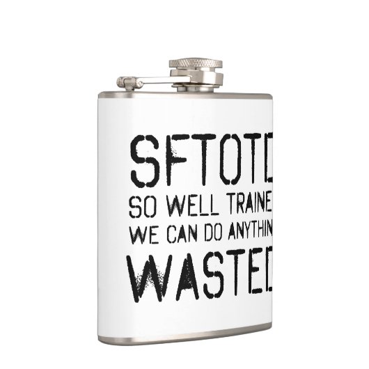 SFTOTD Afgewerkte kolf Heupfles (Rechts)