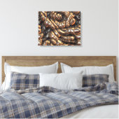 SFW 4 verpakte canvas Afdruk (Insitu (Slaapkamer))