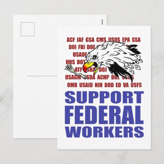 SFW_Eagle Feestdagenkaart (Voorkant / Achterkant)