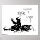 SFWA Honey Badgers: Zad unbitten Dingen Poster (Voorkant)