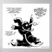 SFWA-honingbadgers: overwerken Poster (Voorkant)