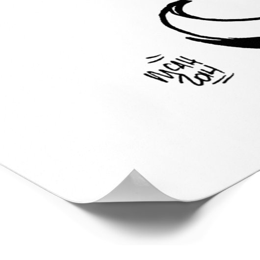 SFWA-honingbadgers: overwerken Poster (Hoek)