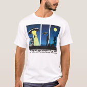 SFWA — T-shirt met interplanetair (Voorkant)