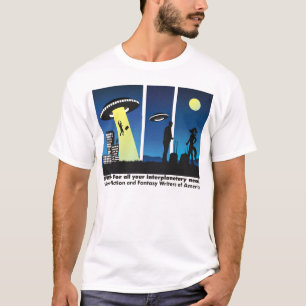 SFWA — T-shirt met interplanetair