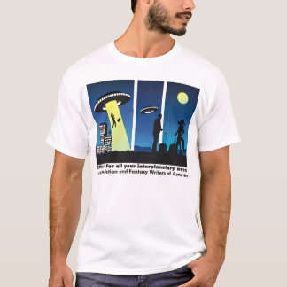 SFWA — T-shirt met interplanetair