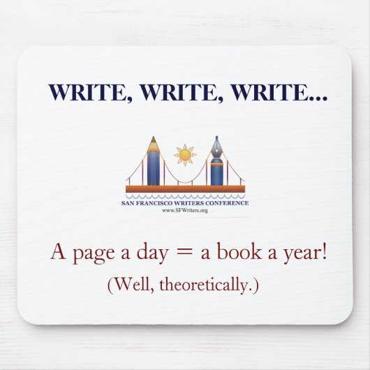 SFWC Motivatie Mousepad Muismat (Voorkant)