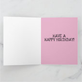 SFYNX HAARLOZE KAT KITTEN VERJAARDAG WENSKAART KAART (Binnen)