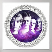 SG1 in een Stargate White Poster (Voorkant)