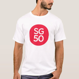 SG50 Man T-Hemden T-shirt
