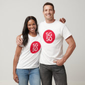 SG50 Man T-Hemden T-shirt (Unisex)