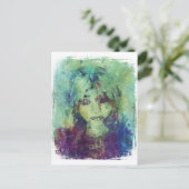 SG 001 Gothic Art Briefkaart (Staand voorkant)