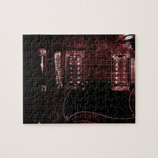 SG Guitar (Grunge) Legpuzzel (Horizontaal)