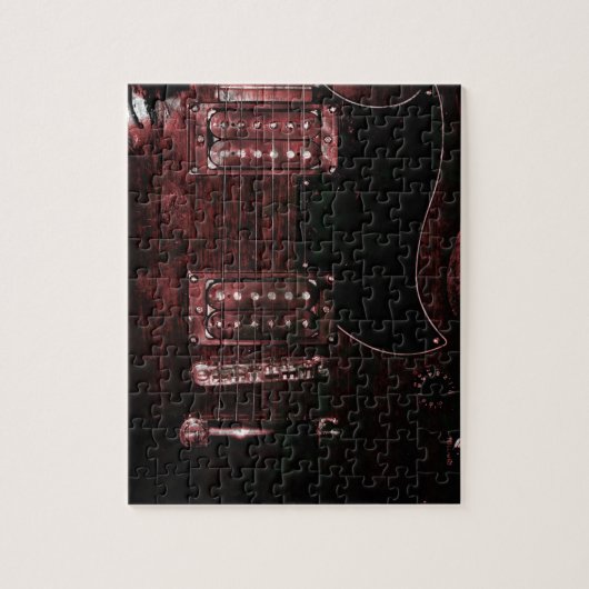 SG Guitar (Grunge) Legpuzzel (Verticaal)