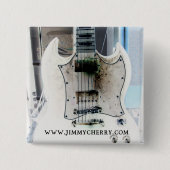 SG - negatief Vierkante Button 5,1 Cm (Voorkant)