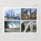 SG Singapore Briefkaart (Voorkant)