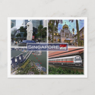 SG Singapore - Briefkaart
