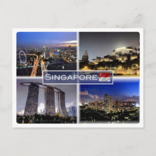 SG Singapore - Briefkaart