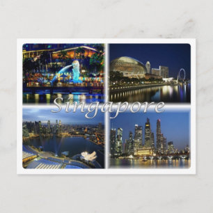 SG Singapore - Briefkaart