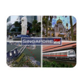 SG Singapore - Magneet (Horizontaal)