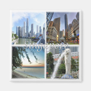 SG * Singapore - Singapore overdag Magneet