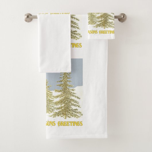 SG- Trees en Star Bad Handdoek (Insitu)