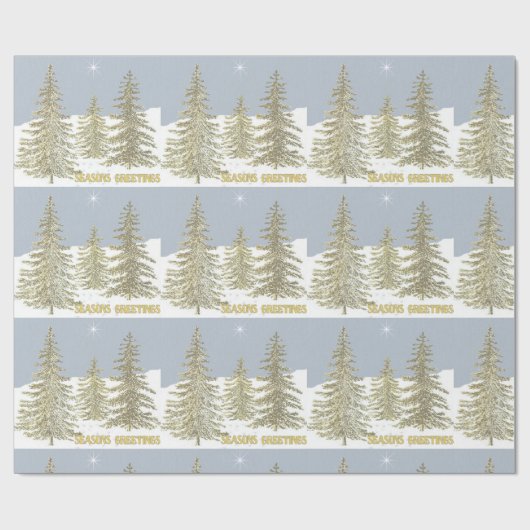 SG-Trees & Star Cadeaupapier (Vlak)