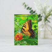 SG Yellow Swallowtail Briefkaart #245N 0245 (Staand voorkant)