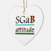 Sgab-houding Keramisch Ornament (Links)