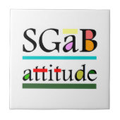 Sgab-houding Tegeltje (Voorkant)