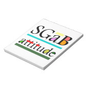 Sgab Notitieblok (Linkerzijde)