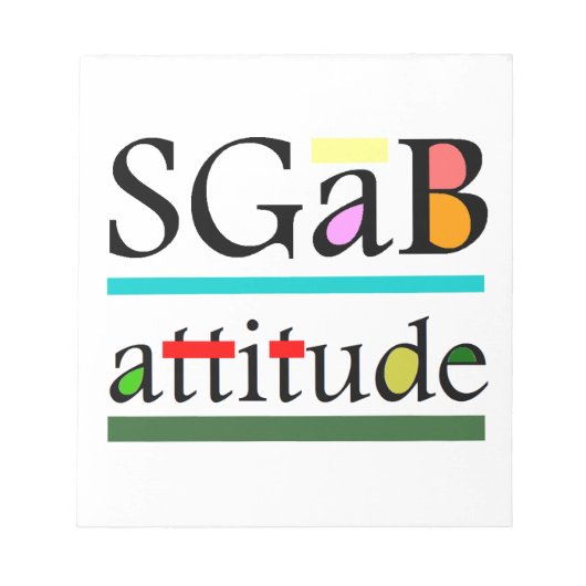 Sgab Notitieblok (Voorkant)