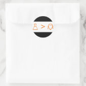 SGC Ministerie Ronde Sticker (Tas)