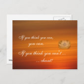 SGI Boeddhistische Chanting Herinnering Briefkaart (Voorkant / Achterkant)